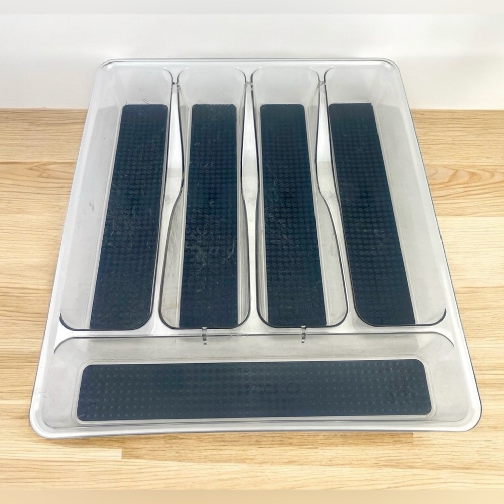 Brightroom Five Compartment Drawer Organizer Flatware Tray 11” x 13”